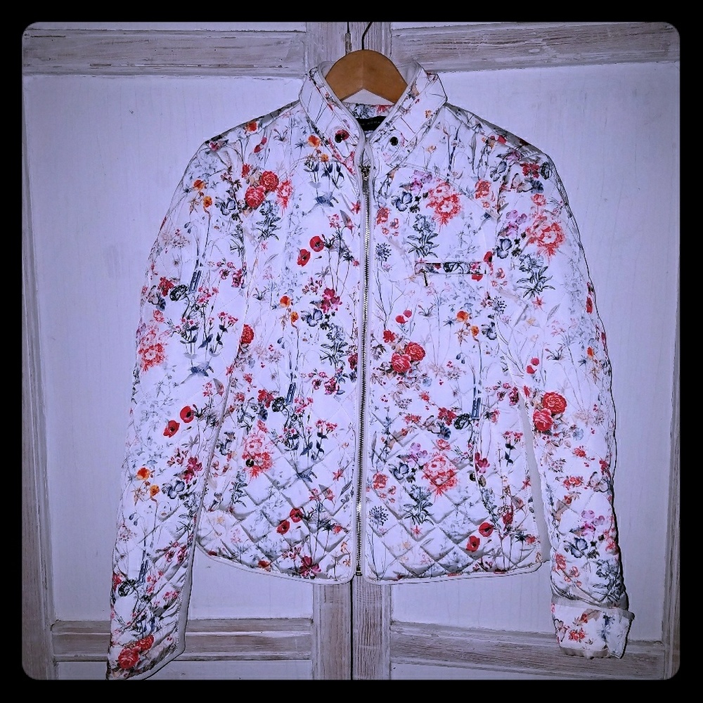 Zara floral jaket